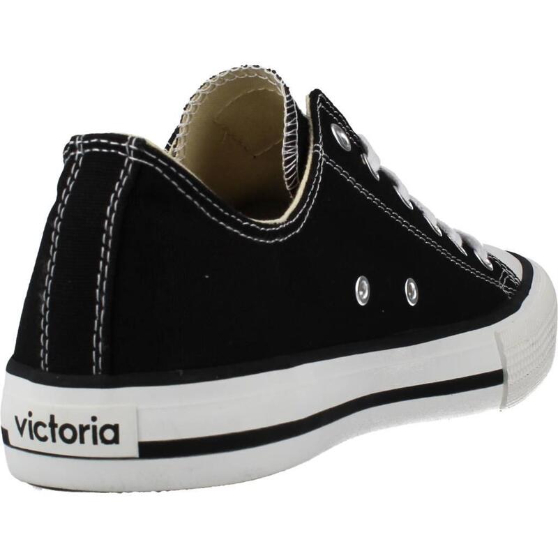 Zapatillas mujer Victoria Cordones Negro
