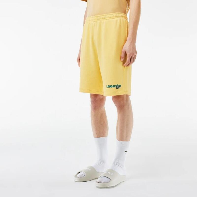 Pantalones Hombre Lacoste Gh7526 Amarillo