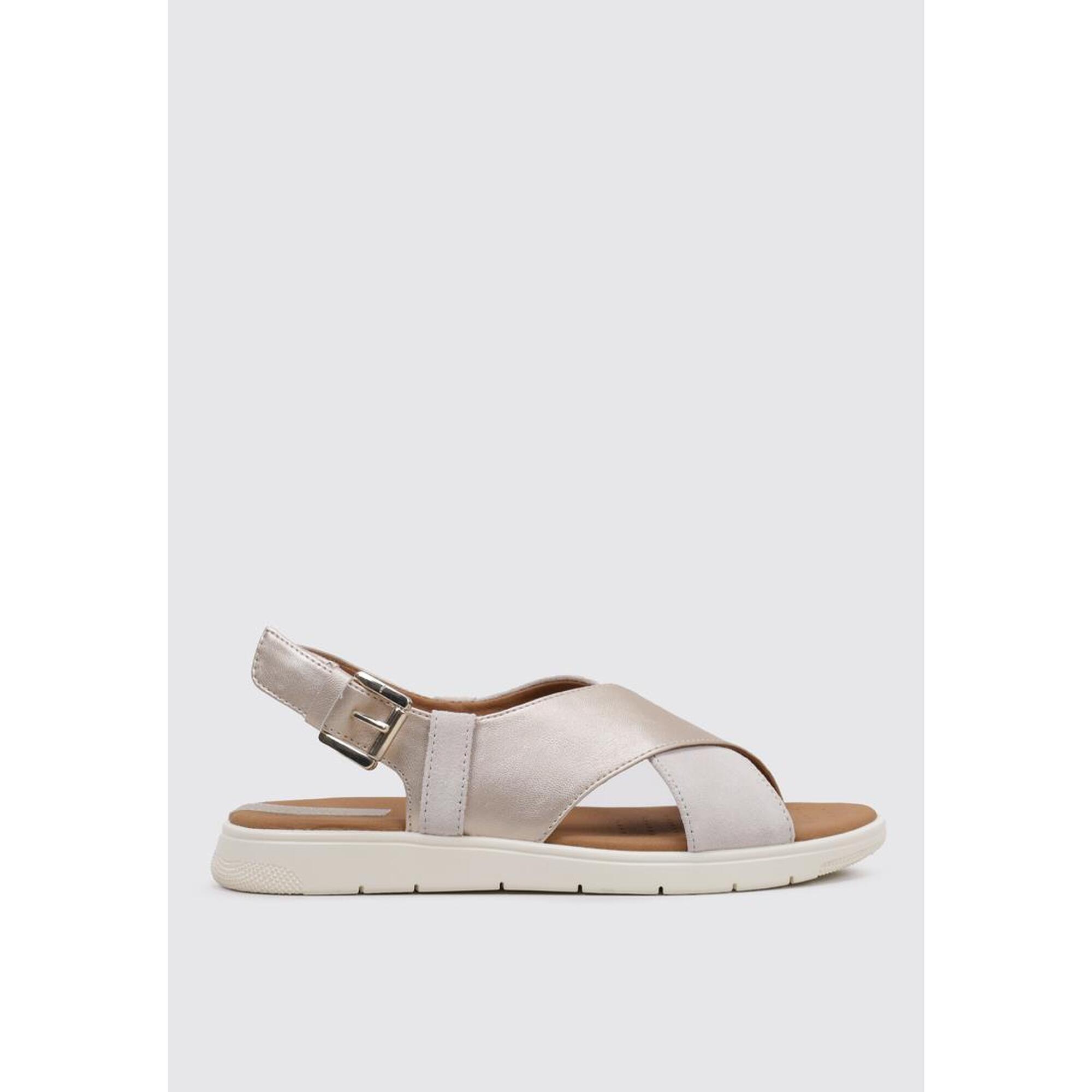 Geox - Sandale Surf Femme Geox D Dandra B Dor - Baskets - Jaune - Decathlon