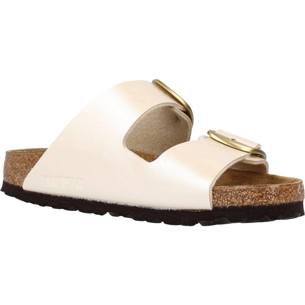 Ciabatte Birkenstock Arizona Bigbuckle Pearl White Donna 5/5