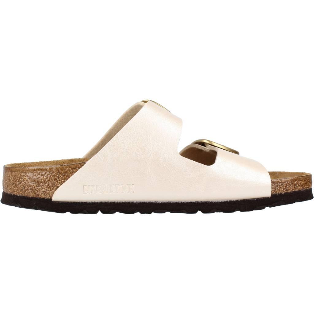 Ciabatte Birkenstock Arizona Bigbuckle Pearl White Donna 4/5