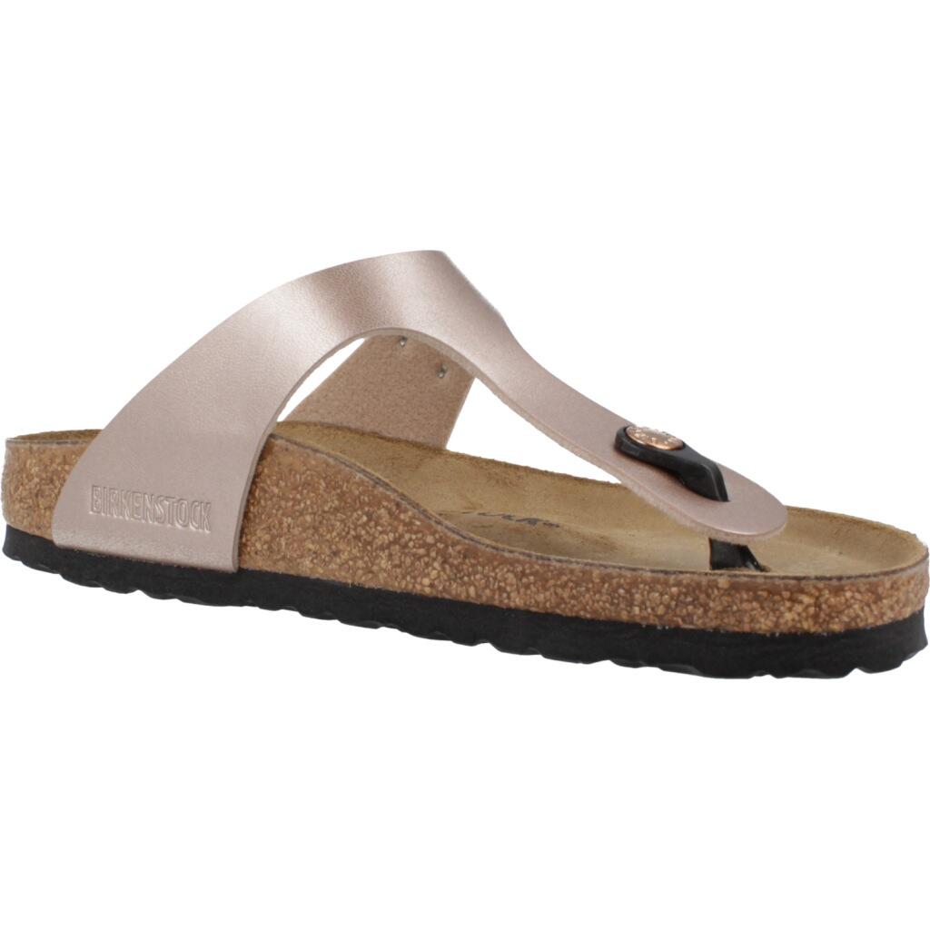 Sandálias Birkenstock Gizeh Birko-flor Bronze para mulher 5/5