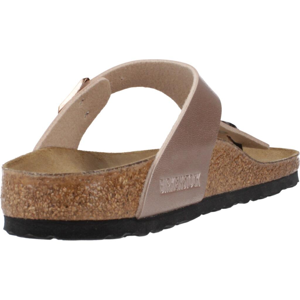Sandálias Birkenstock Gizeh Birko-flor Bronze para mulher 3/5