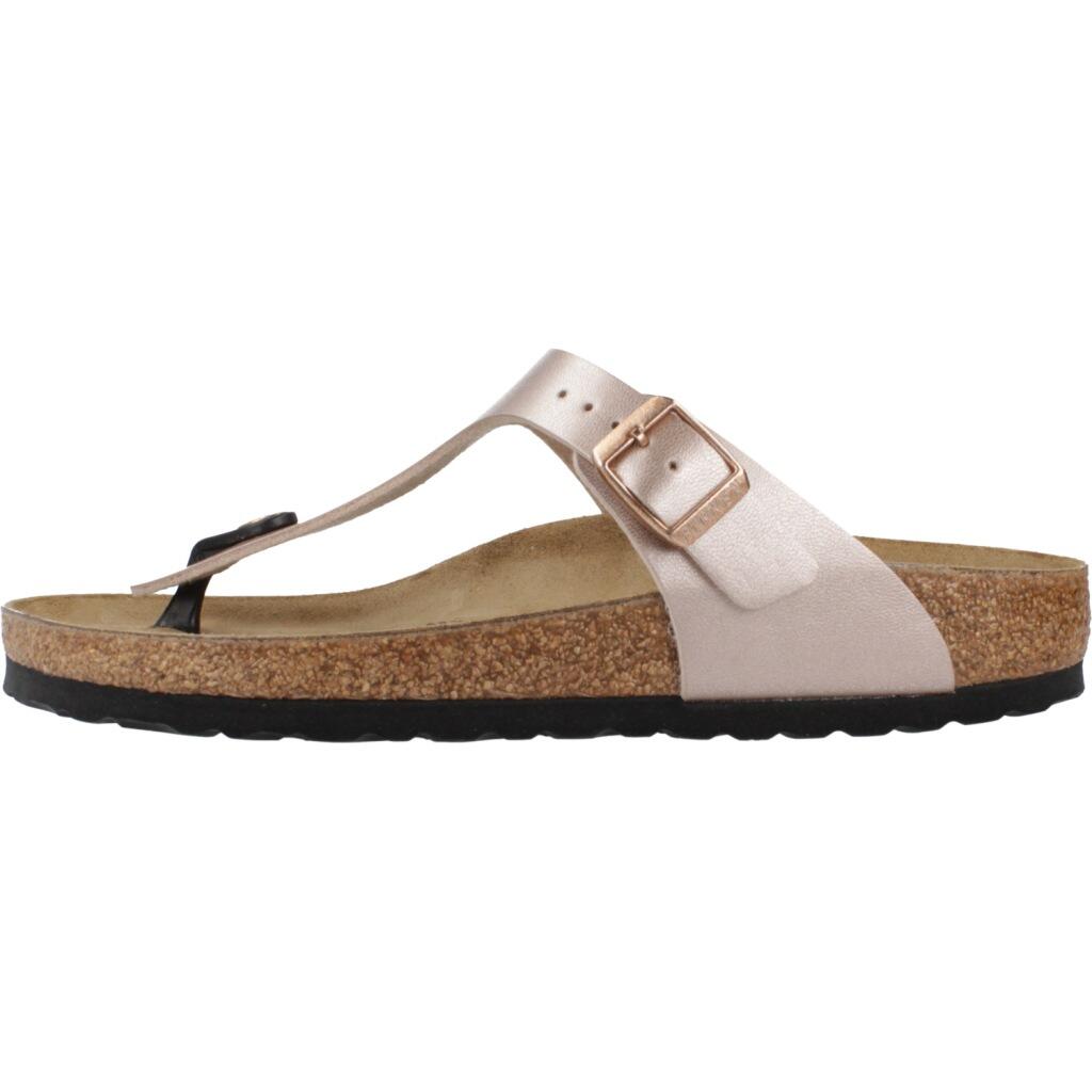 Sandálias Birkenstock Gizeh Birko-flor Bronze para mulher 2/5