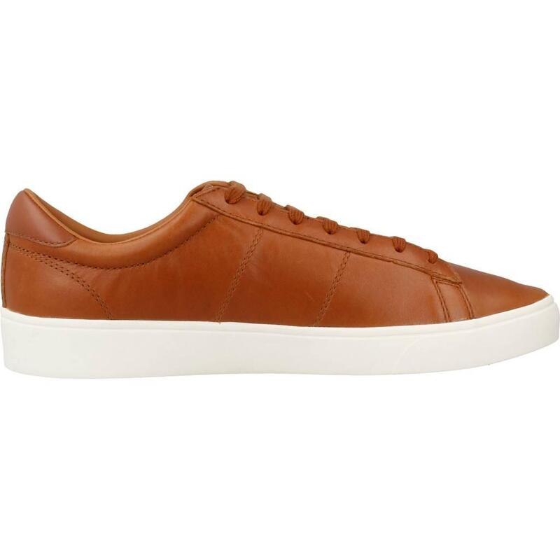 Zapatillas hombre Fred Perry Spencer Waxed Leath Marron