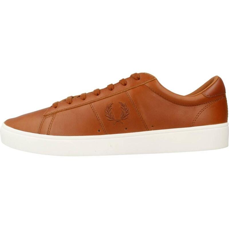 Zapatillas hombre Fred Perry Spencer Waxed Leath Marron