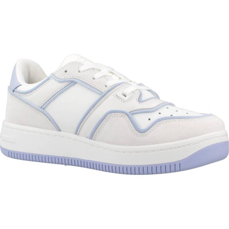 Zapatillas mujer Tommy Jeans Tjw Retro Basket Blanco