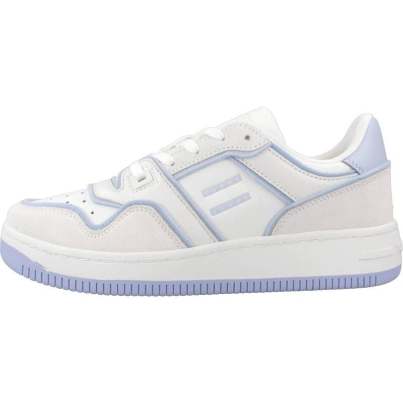 Zapatillas mujer Tommy Jeans Tjw Retro Basket Blanco