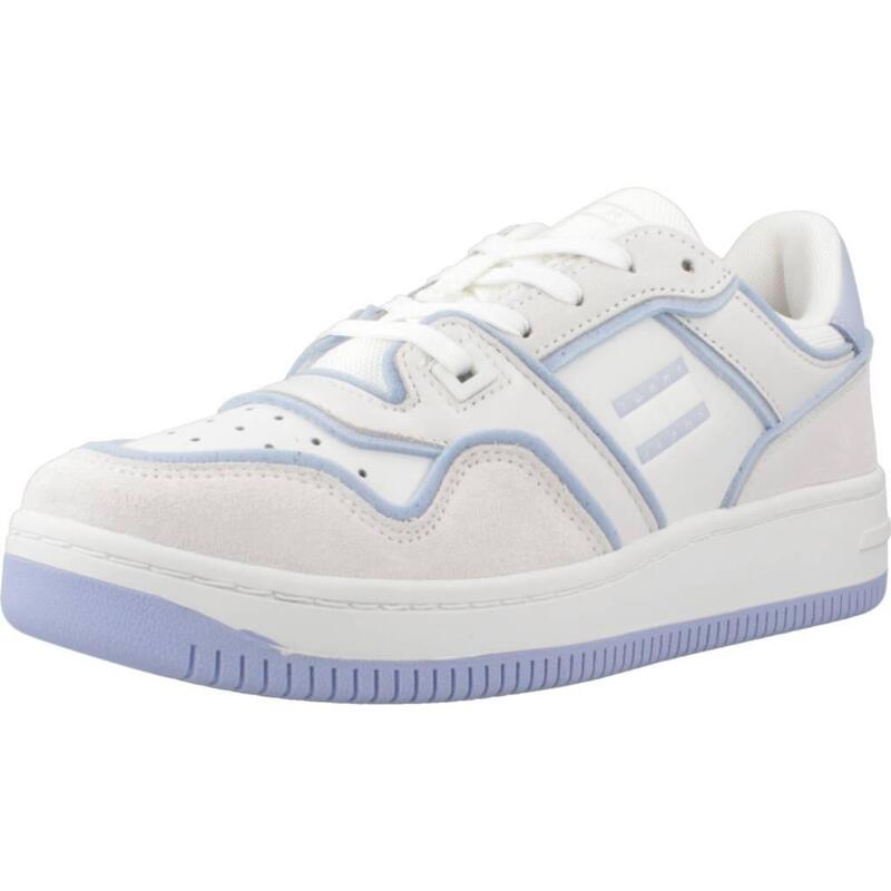 Zapatillas mujer Tommy Jeans Tjw Retro Basket Blanco