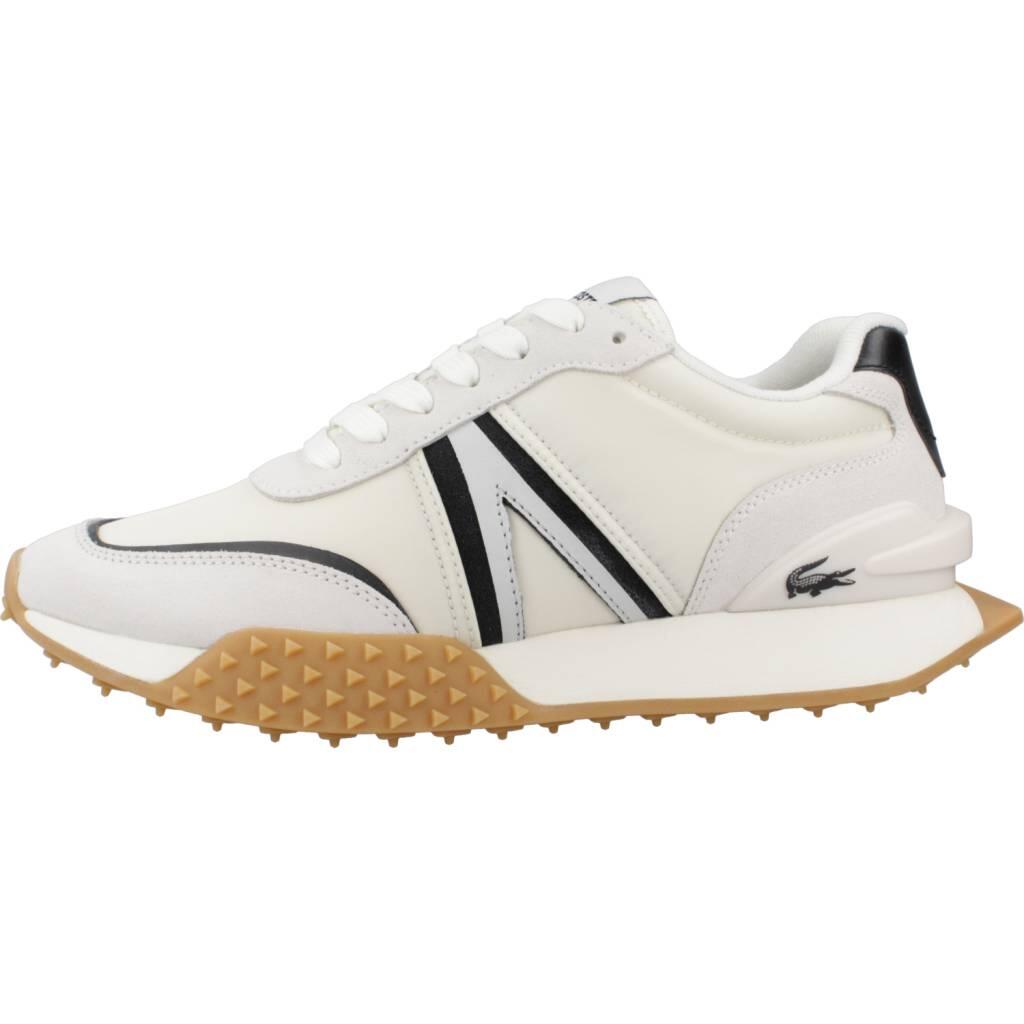 Baskets Femme Lacoste L-spin Deluxe Leather Beige 2/5