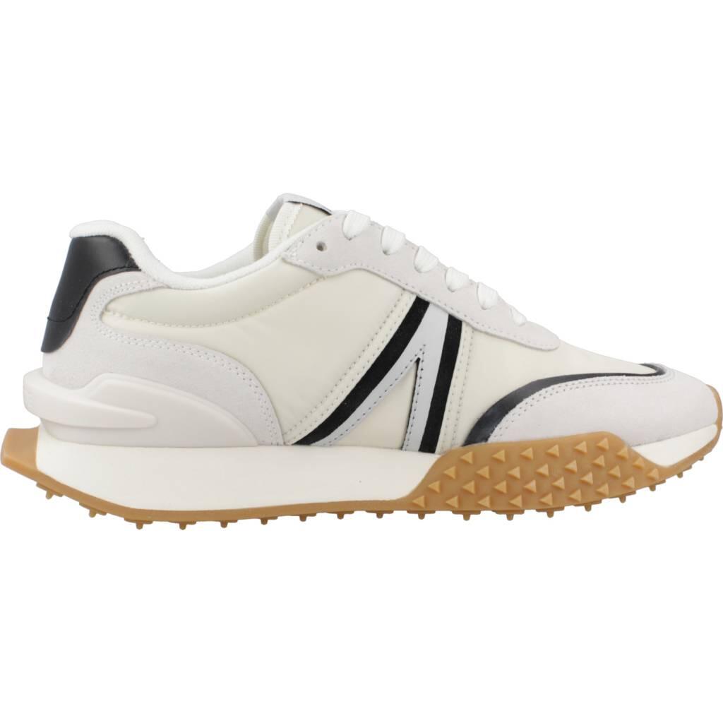 Baskets Femme Lacoste L-spin Deluxe Leather Beige 4/5