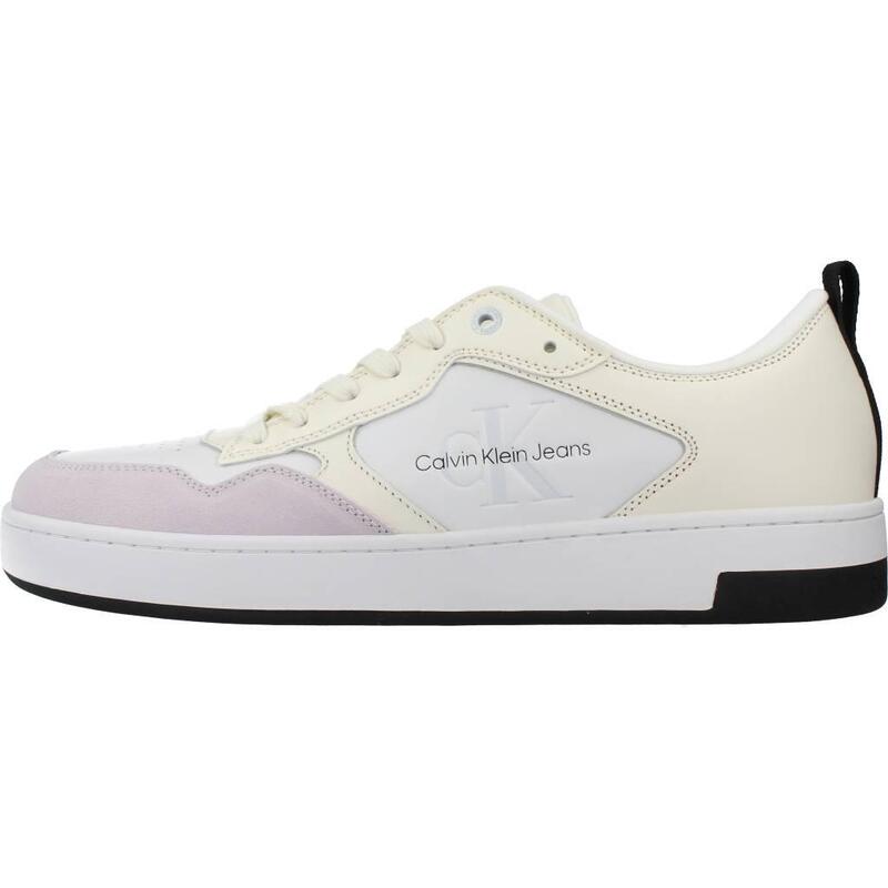 Zapatillas hombre Calvin Klein Cupsole Low Lth Mono Blanco