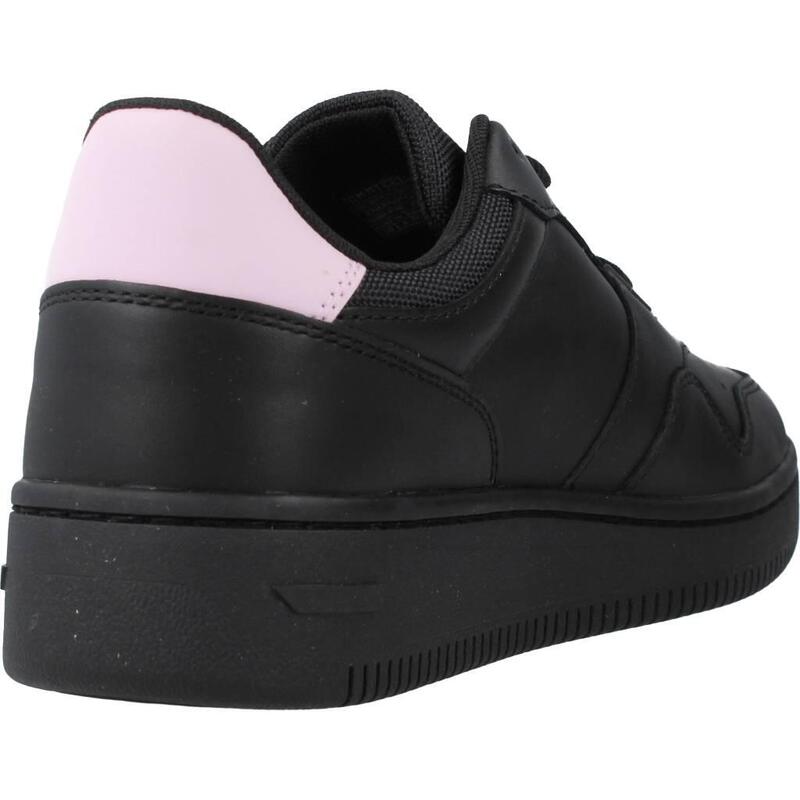 Zapatillas mujer Tommy Jeans Retro Basket Negro