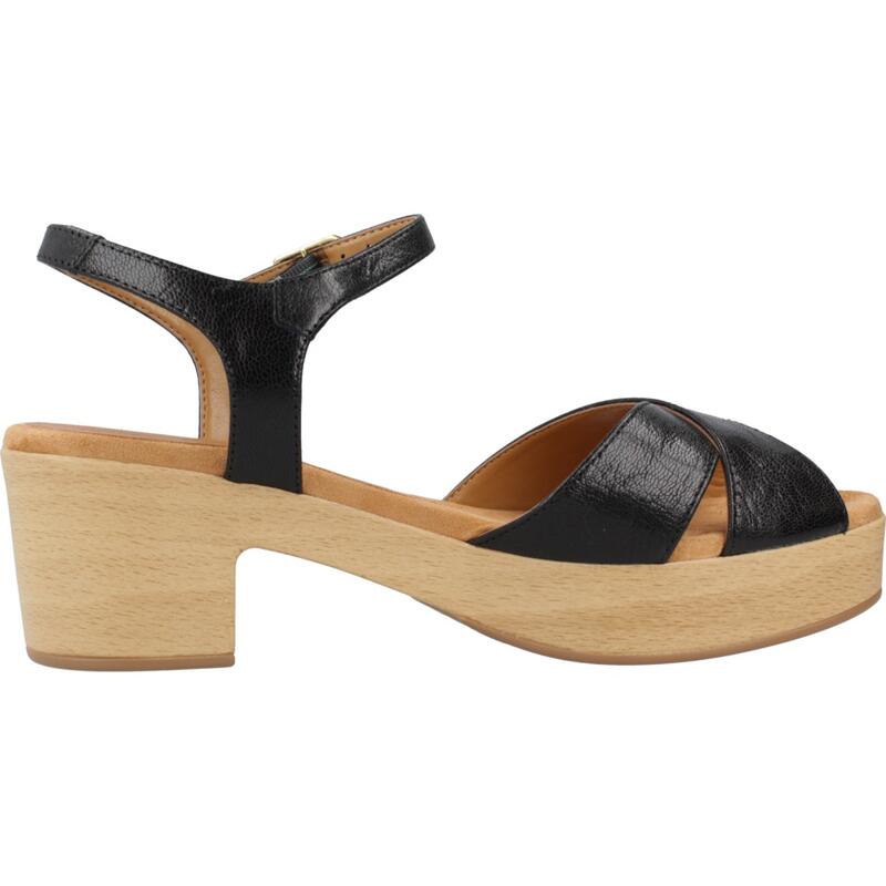 Sandalias Mujer Unisa Iram 24 Ks Negro