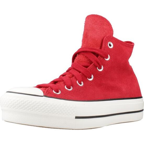 Zapatillas mujer Converse Chuck Taylor All Star Lift Suede Rojo