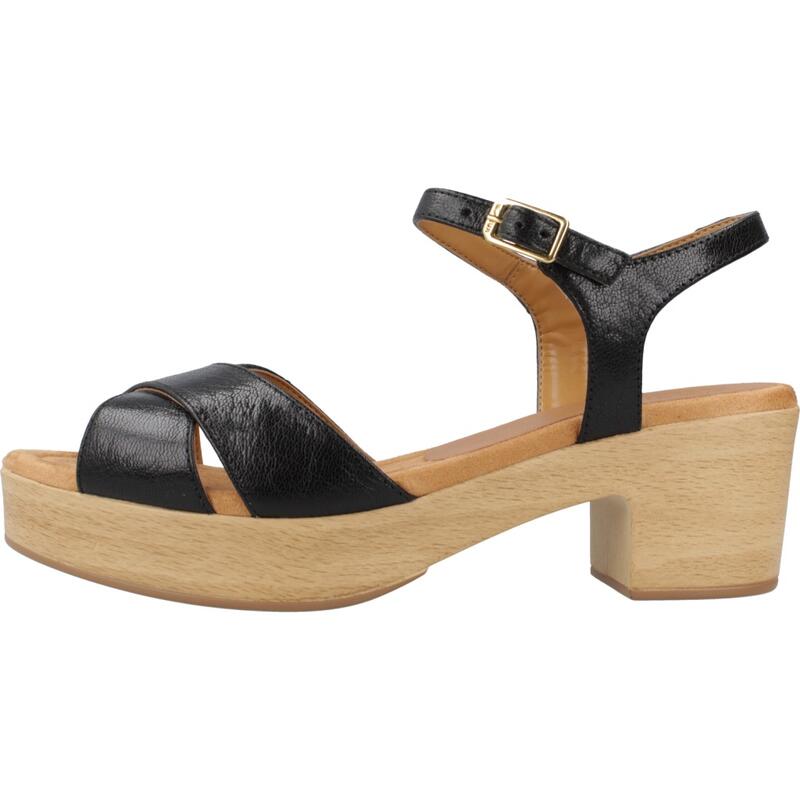 Sandalias Mujer Unisa Iram 24 Ks Negro