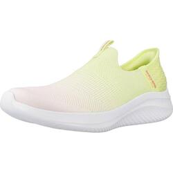 Baskets Skechers Modèle Slip Ins: Ultra Flex 3.0 Couleur Jaune