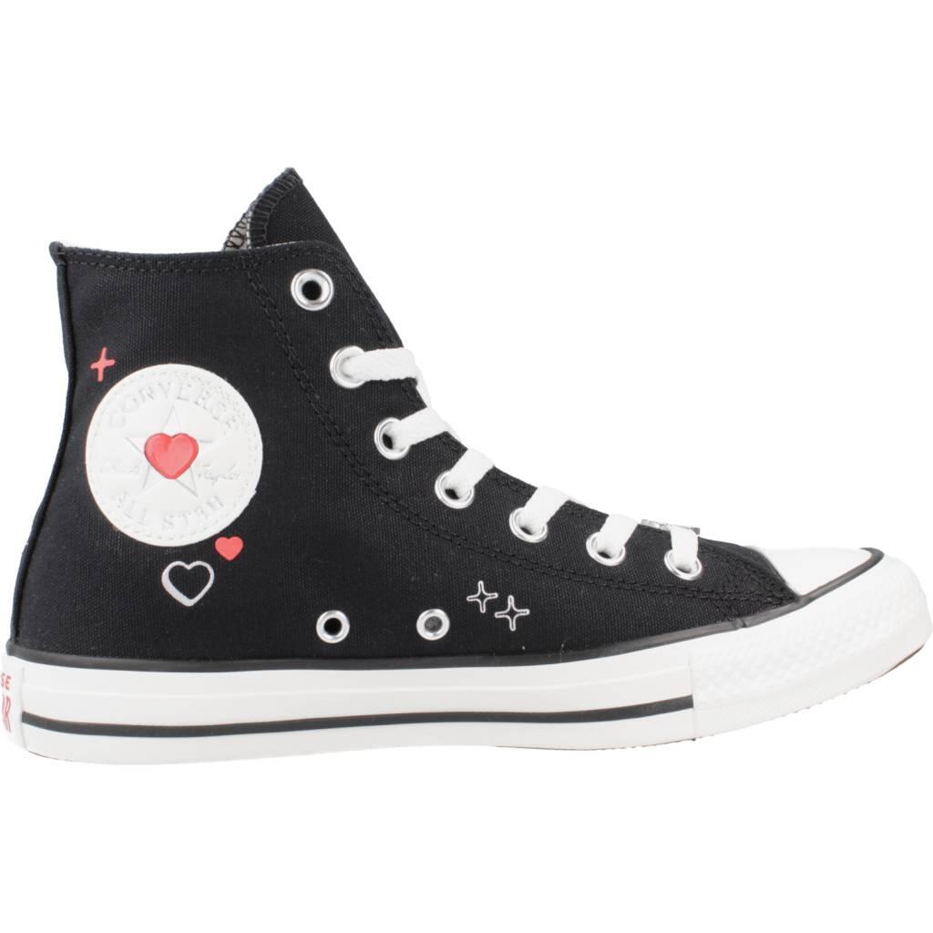Chaussures Femmes Converse Montante Ctas Hi Noir 4/5
