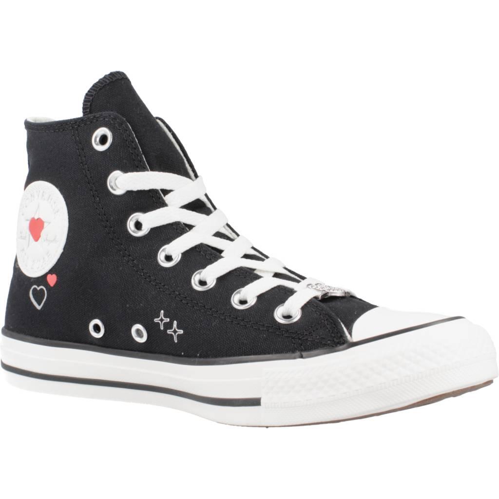 Chaussures Femmes Converse Montante Ctas Hi Noir 5/5