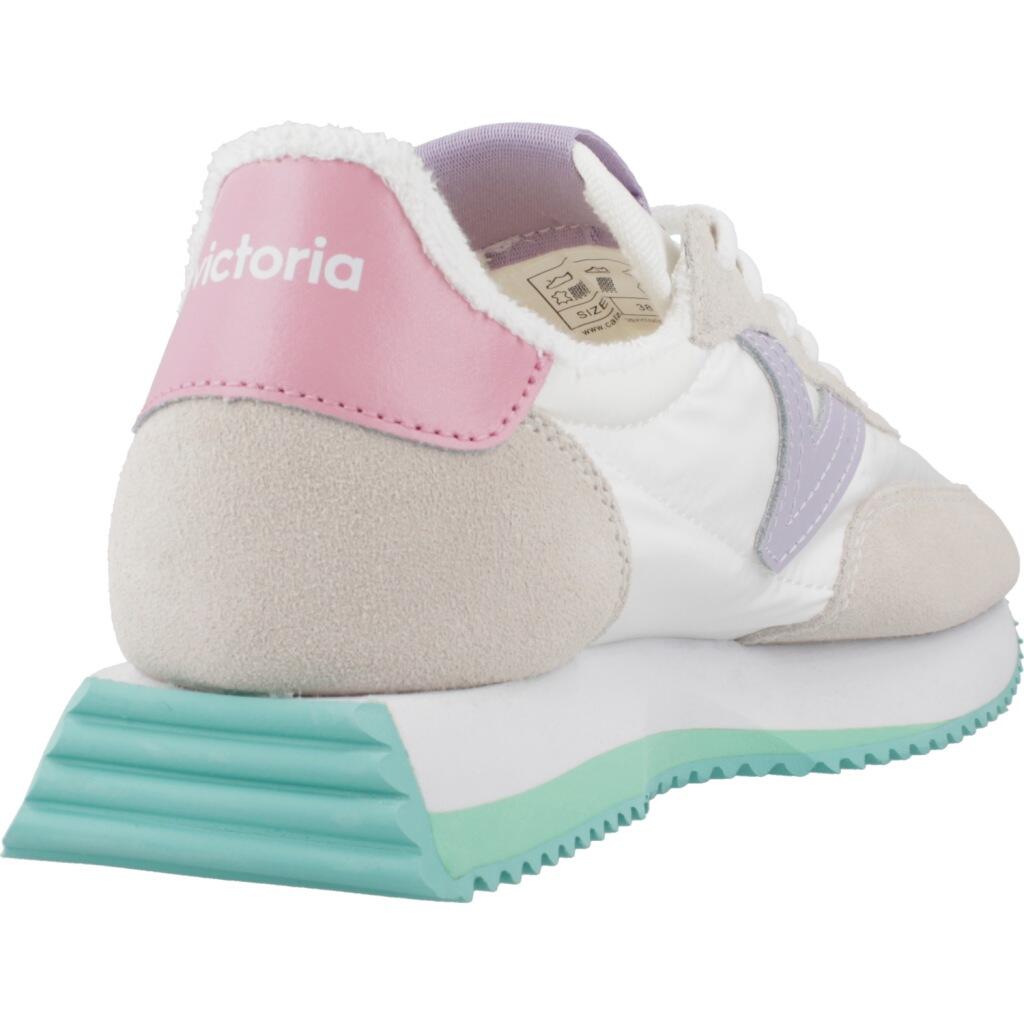 Sneakers Victoria Modell Cosmos Serraje & Nylon Mul Farbe Beige 3/5