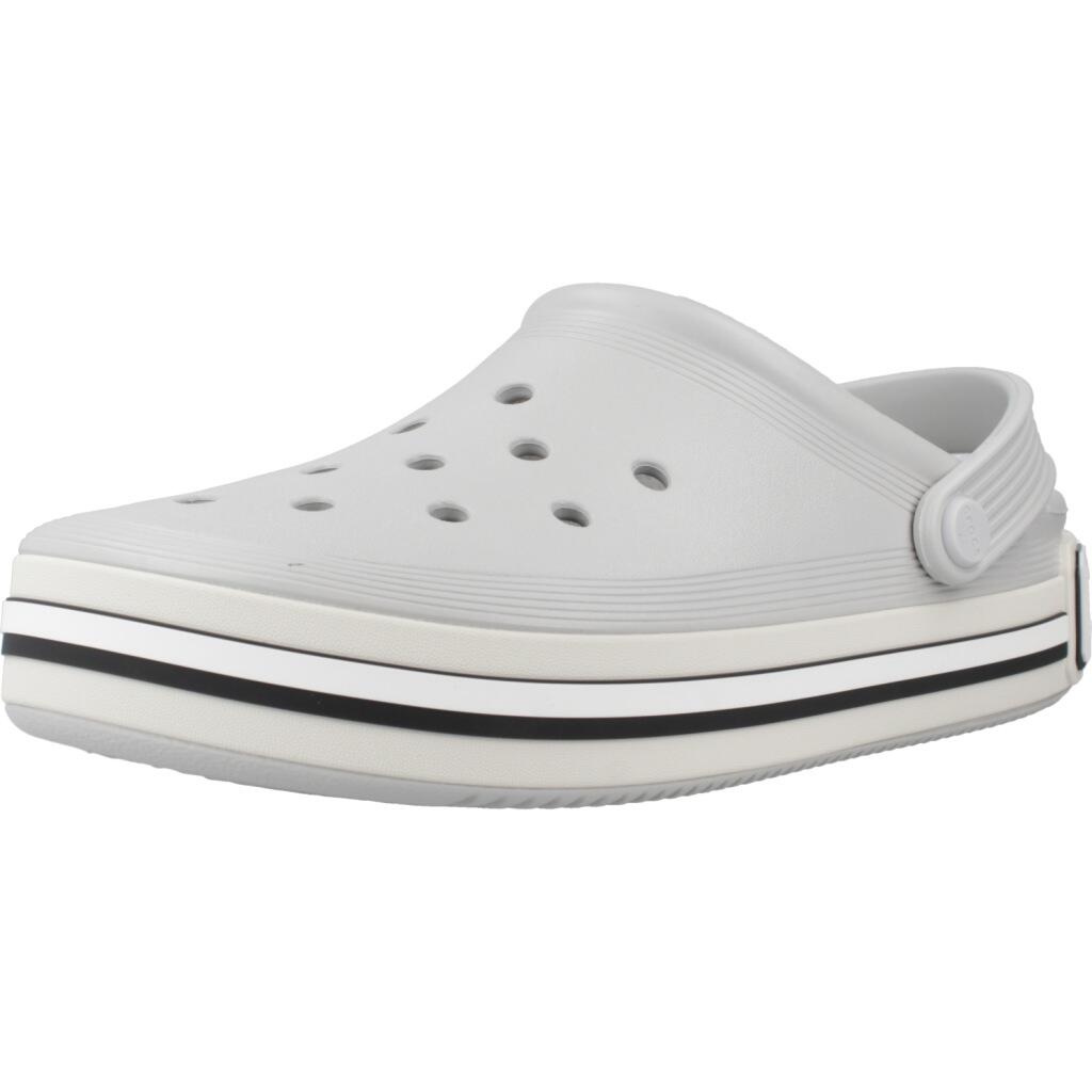 Chanclas Mujer Crocs Off Court Logo Clog Gris 1/5