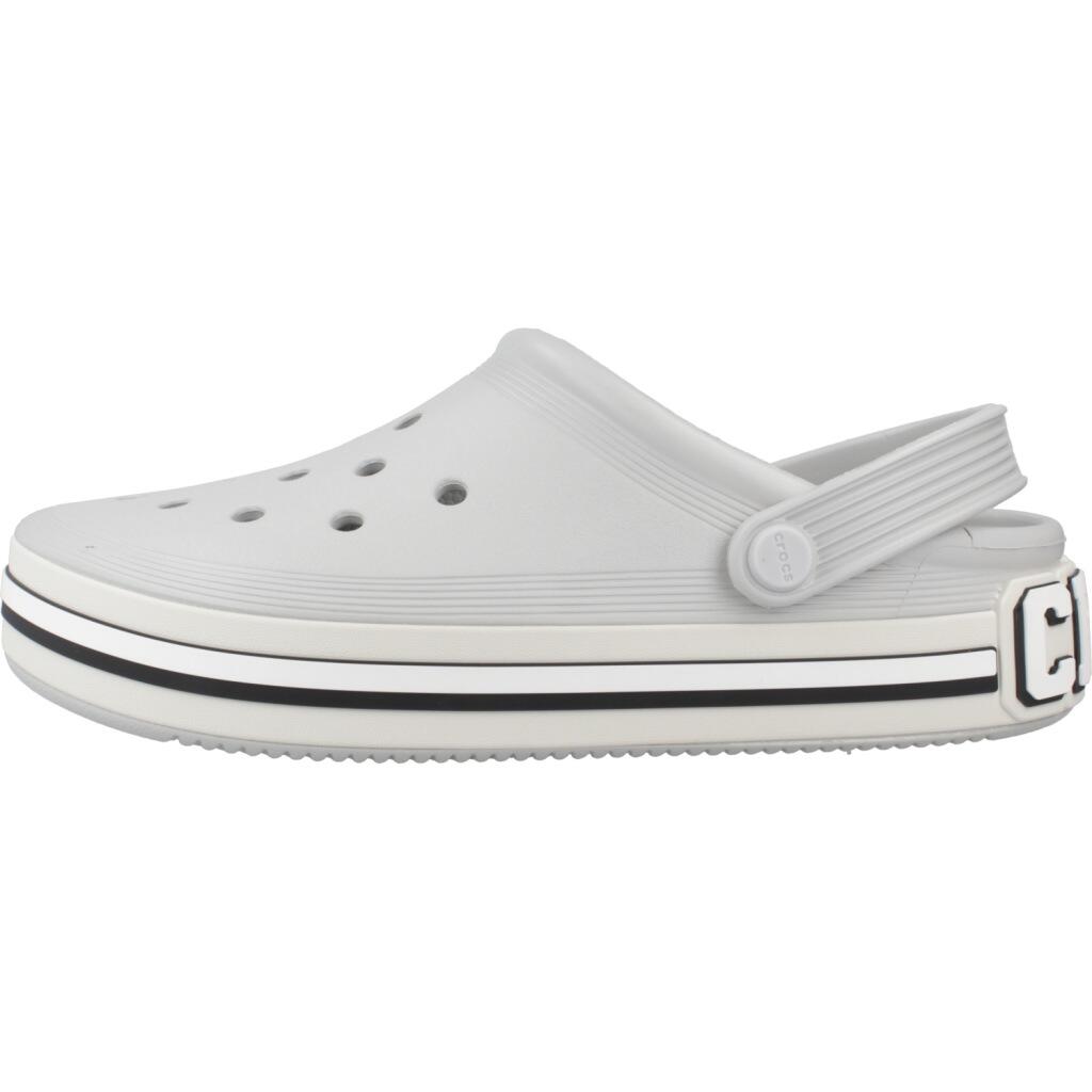 Chanclas Mujer Crocs Off Court Logo Clog Gris 2/5