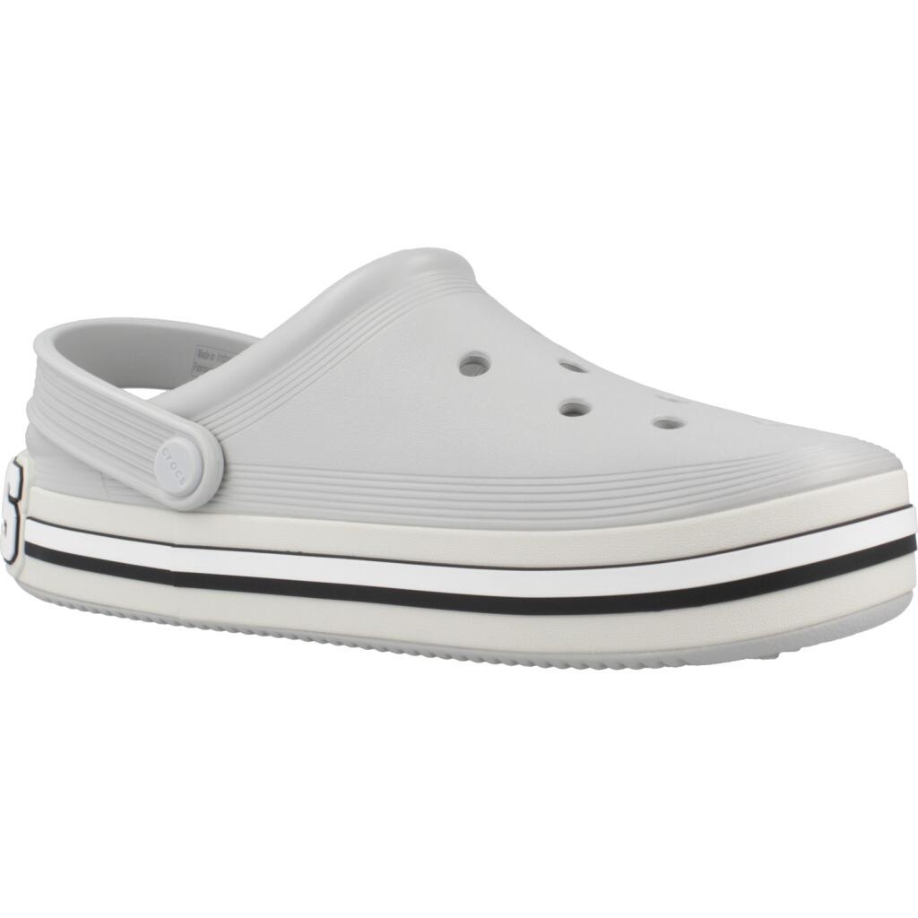 Chanclas Mujer Crocs Off Court Logo Clog Gris 5/5