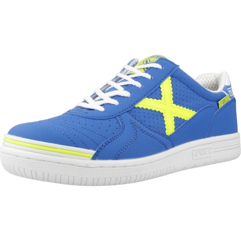 Zapatillas nino Munich G 3 Oteros 293 Azul Decathlon