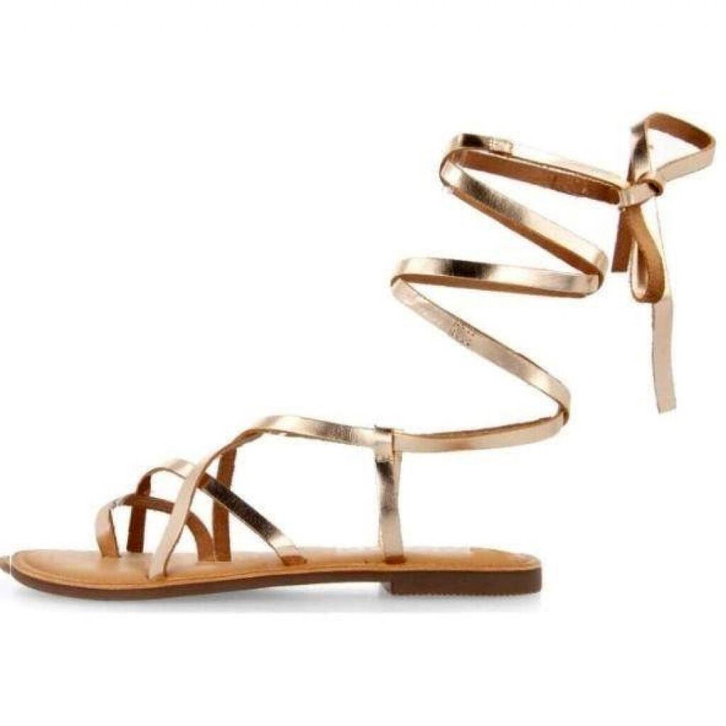 Sandalias Mujer Gioseppo Lussat Oro 2/5