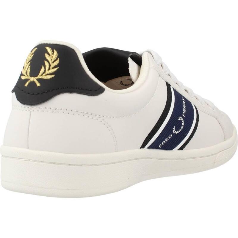 Zapatillas hombre Fred Perry B721 Leather Blanco