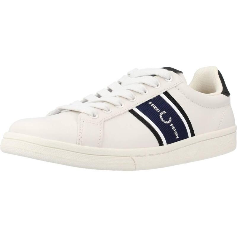 Zapatillas hombre Fred Perry B721 Leather Blanco