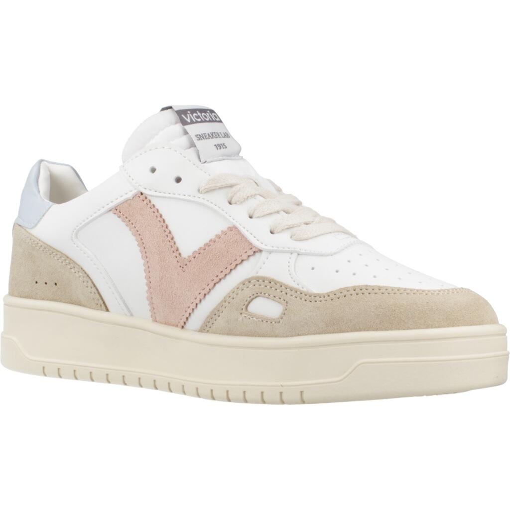 Scarpe da basket basse da donna con effetto pelle Victoria 5/6