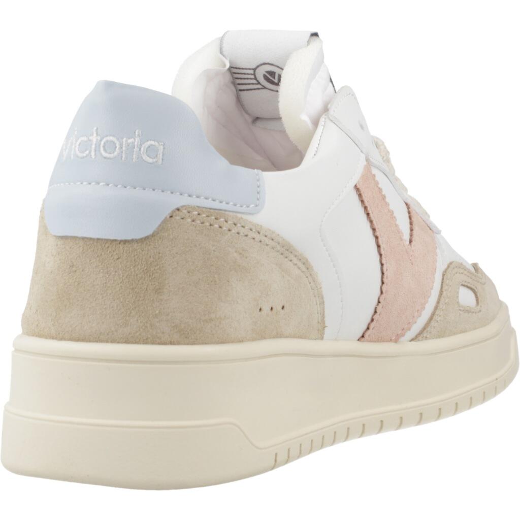 Scarpe da basket basse da donna con effetto pelle Victoria 3/6