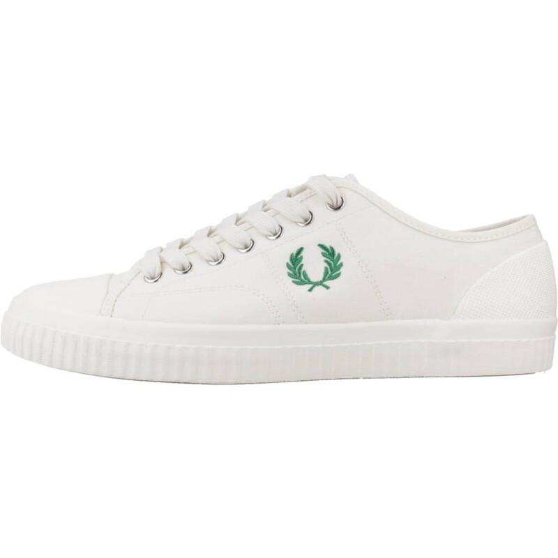 Zapatillas hombre Fred Perry Hughes Low Canvas Blanco