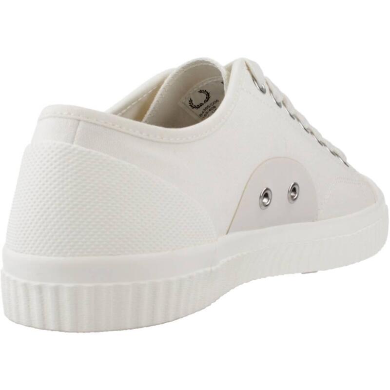 Zapatillas hombre Fred Perry Hughes Low Canvas Blanco