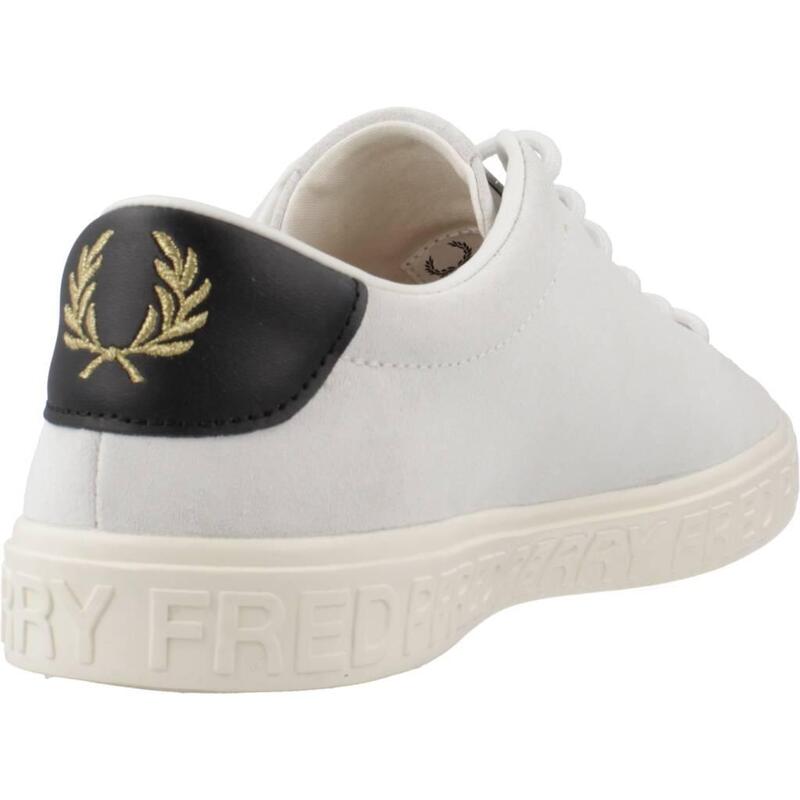 Zapatillas mujer Fred Perry Lottie Suede Blanco