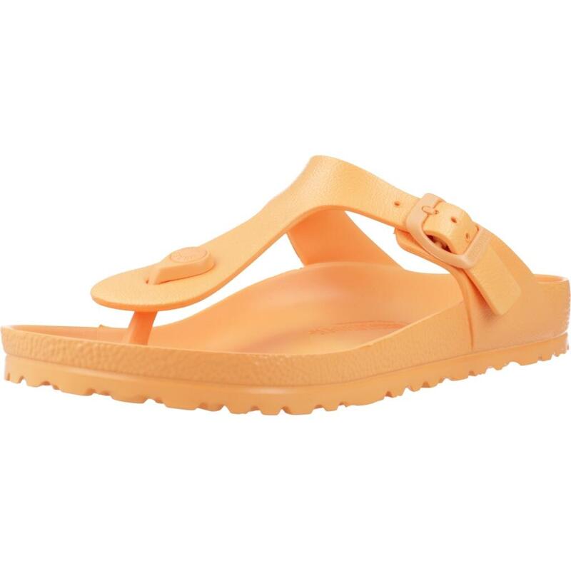 Chanclas Mujer Birkenstock Gizeh Essentials Naranja