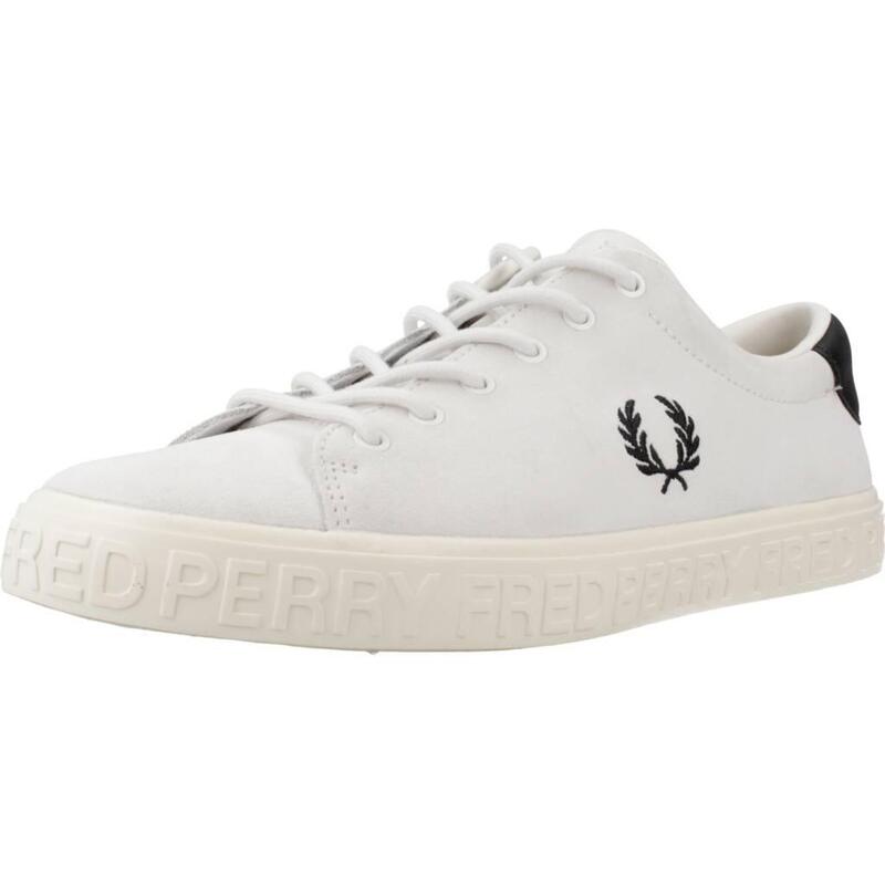 Zapatillas mujer Fred Perry Lottie Suede Blanco