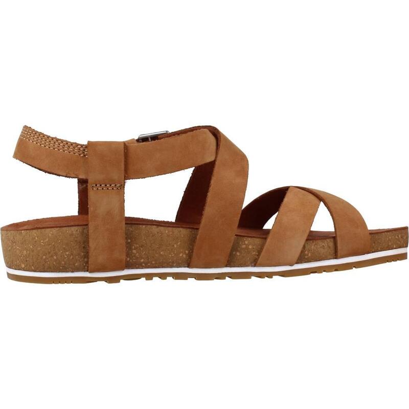 Sandalias Mujer Timberland Malibu Waves Ankle Marron