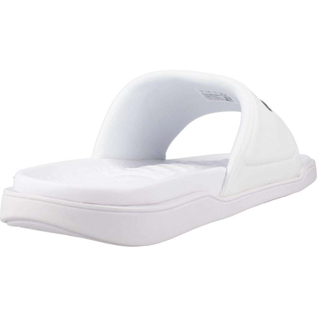 Chanclas Hombre Lacoste Serve Dual Synthetic Logo Blanco 3/6