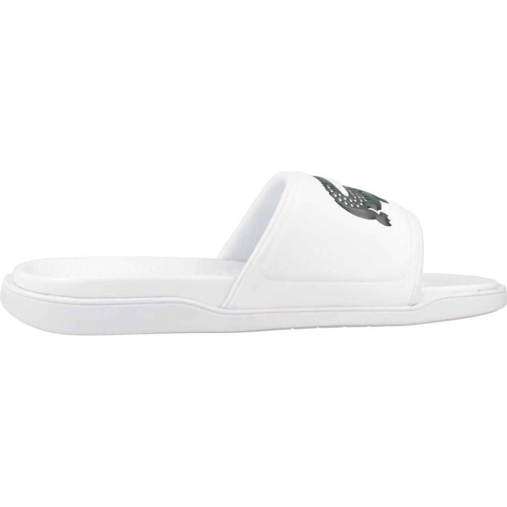 Chanclas Hombre Lacoste Serve Dual Synthetic Logo Blanco 4/6