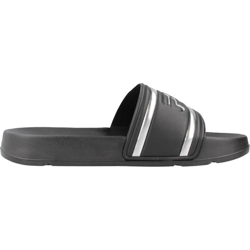 Chanclas Mujer Fila Morro Bay Logo Negro