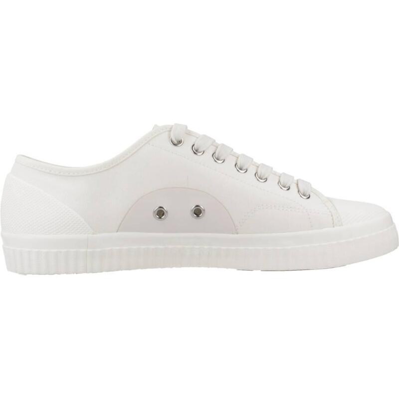 Zapatillas hombre Fred Perry Hughes Low Canvas Blanco