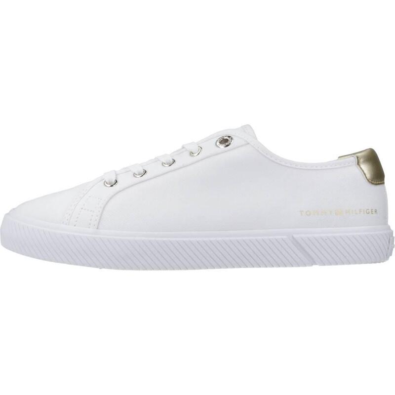 Zapatillas mujer Tommy Hilfiger Lace Up Vulc Blanco