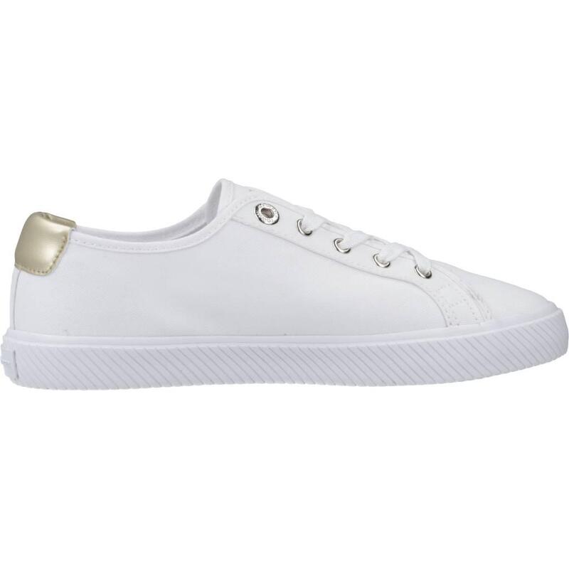 Zapatillas mujer Tommy Hilfiger Lace Up Vulc Blanco