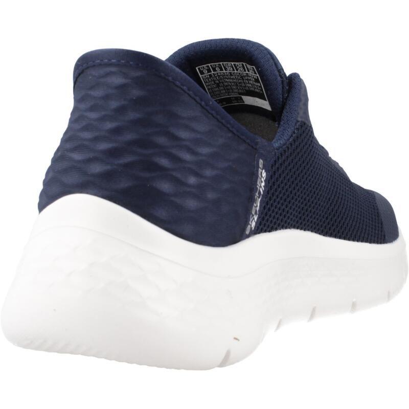 Zapatillas mujer Skechers Slip-ins  Go Walk Flex Azul