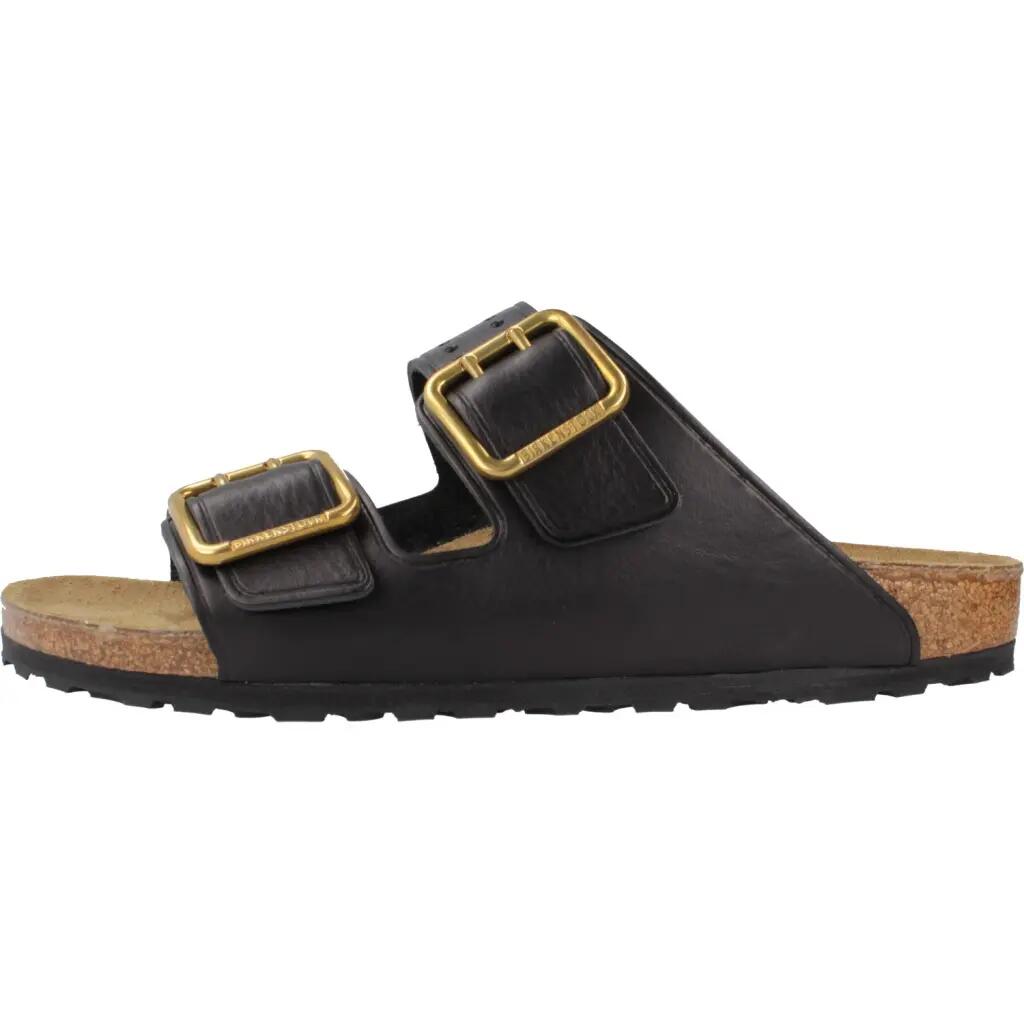 Sandalias Hombre Birkenstock Arizona Natural Leather Negro 2/5