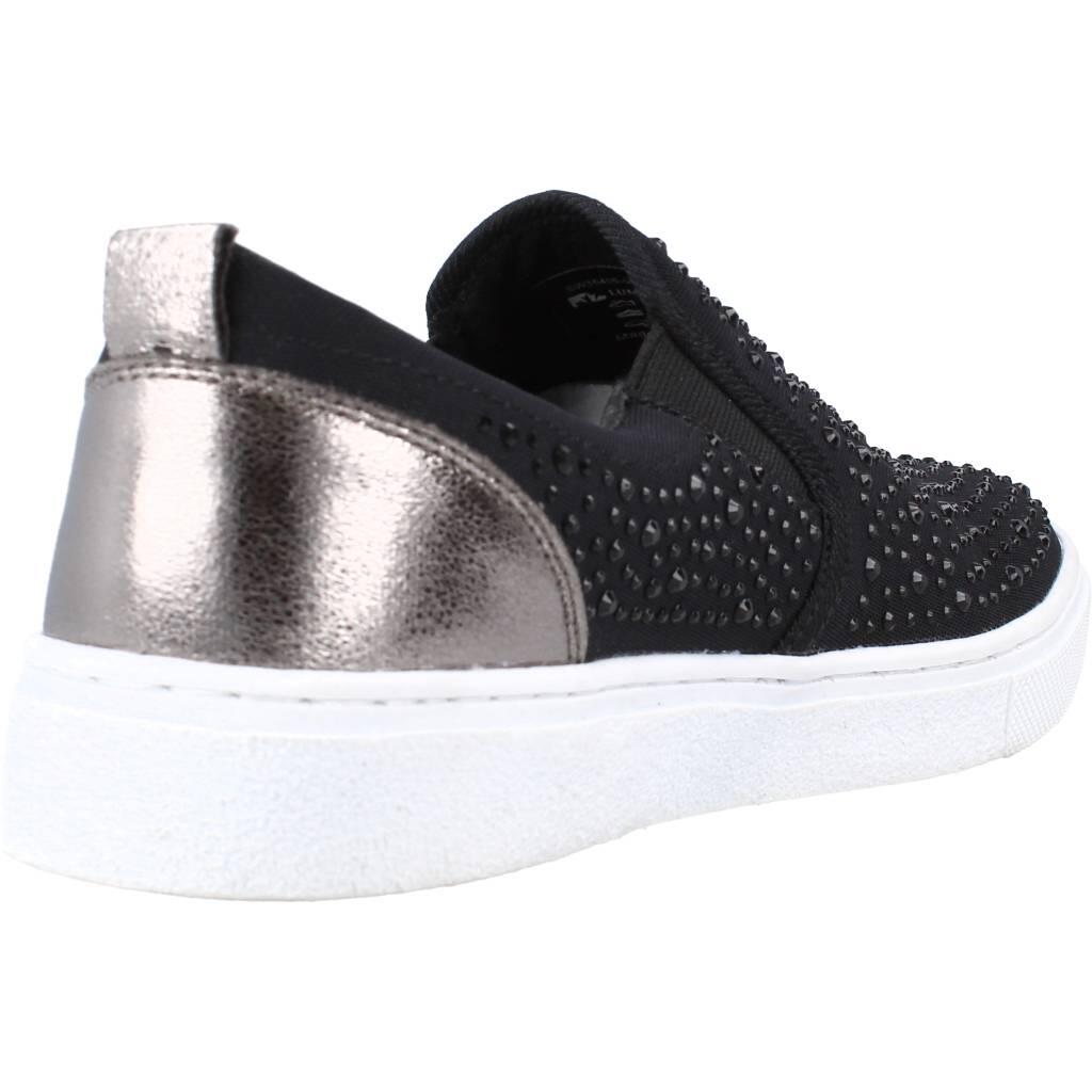 Baskets Lumberjack Modèle Slipon Couleur Noir 3/5
