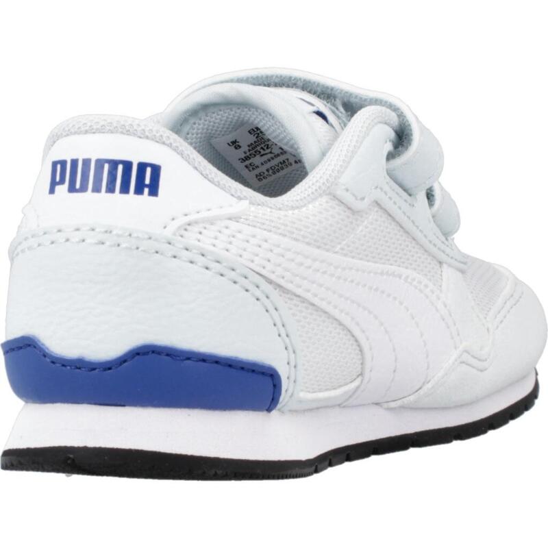 Zapatillas niño Puma Runner V3 Mesh Blanco