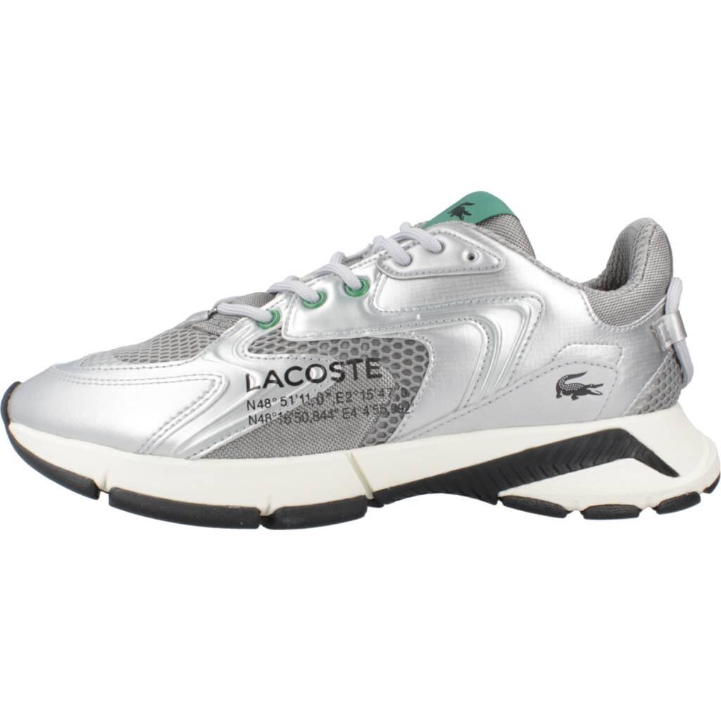 Zapatillas hombre Lacoste Neo Leather Logo Gris 2/5